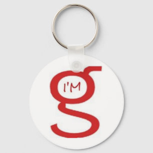 Key Chain with Red Logo