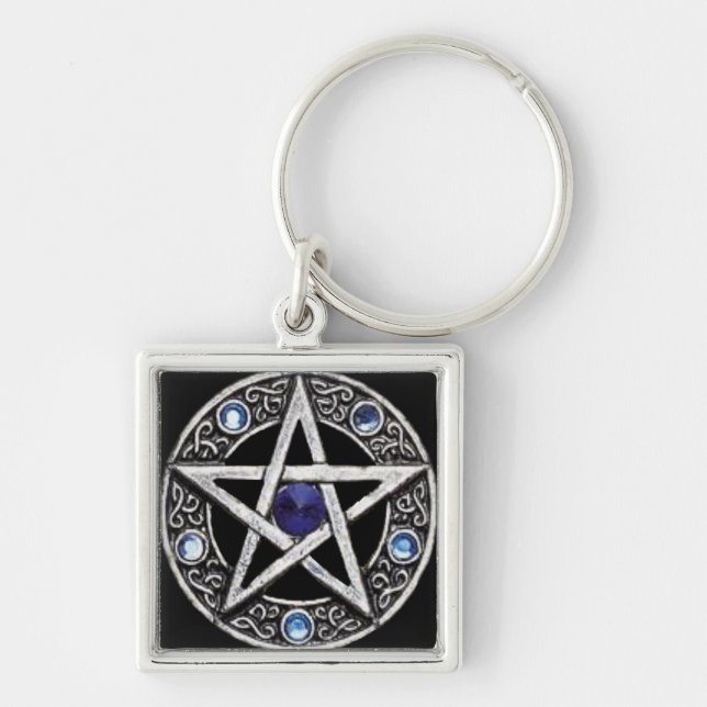 Key Chains: Jewelled Pentacle Ring (Front)