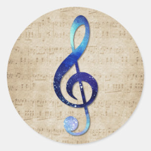 key classic round sticker
