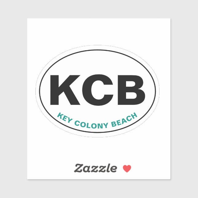 Key Colony Beach KCB Oval  (Sheet)