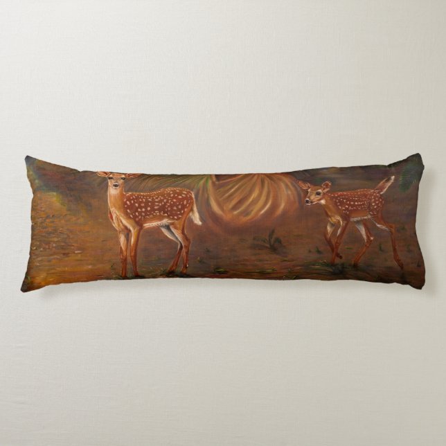 Key deer Fawns Body Cushion (Front)