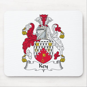 Key Family Crest Mouse Pad