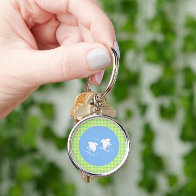 KEY HOLDER OF CUTE PAIR OF CHIDORI RING (Hand)
