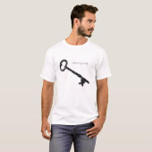 Key, I hold the key to life T-Shirt (Front Full)