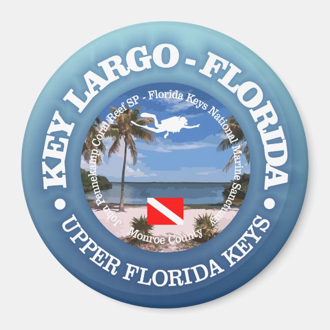 Key Largo (C) Magnet (Front)