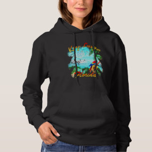 Key Largo Florida Beach Island Vacation Parrot Hoodie