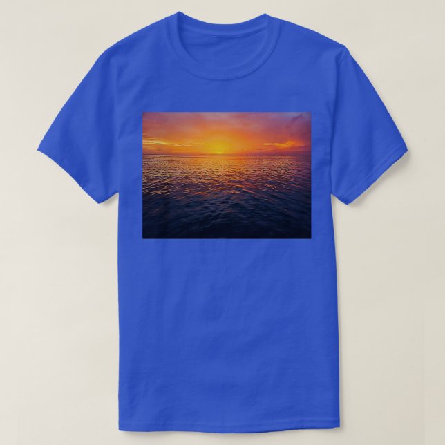 Key Largo Sunset TShirt (Design Front)