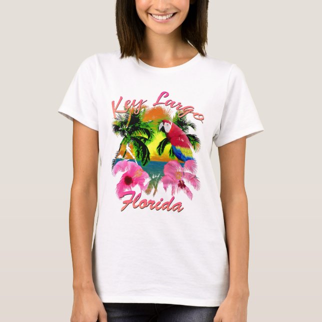 Key Largo Trop Rock Music T-Shirt (Front)