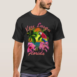 Key Largo Tropical Beach Sunset T-Shirt