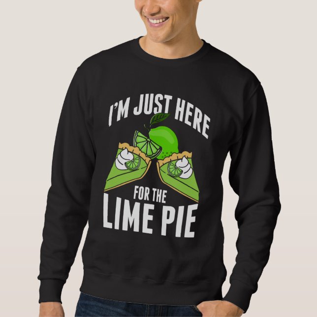 Key Lime Pie For Key Lime Pie Baker Lime Pie Recip Sweatshirt (Front)