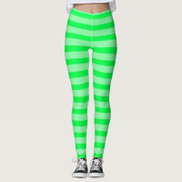 Key Lime Pie Neon Green Black Light Rave Stripes
