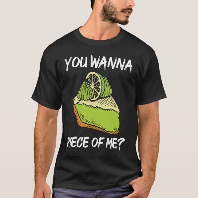 Key Lime Pie Piece T-Shirt (Front)