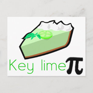 Key Lime Pie Postcard