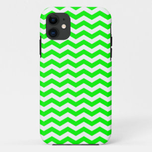 Key Lime Wave Chevron Case-Mate iPhone Case