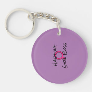 Key ring "Girl Boss"