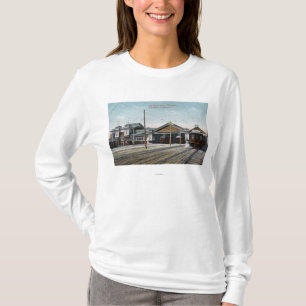 Key Route Ferry Terminal and Railway T-Shirt