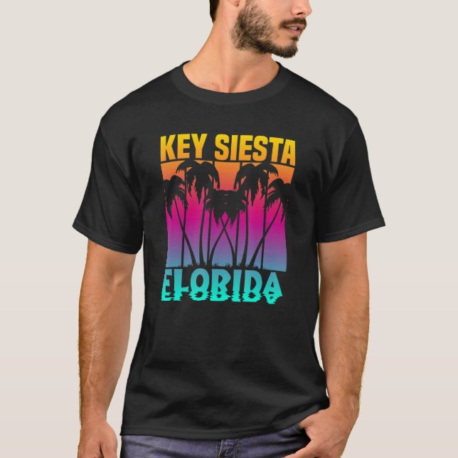 Key Siesta Florida 2 T-Shirt (Front)