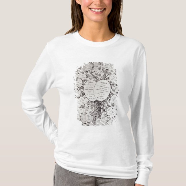 Key to Genealogical Tree T-Shirt (Front)