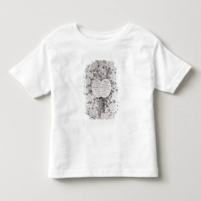 Key to Genealogical Tree Toddler T-Shirt (Front)