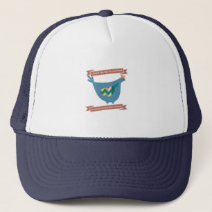 Key To Happiness Surround Yourself With Chickens Trucker Hat