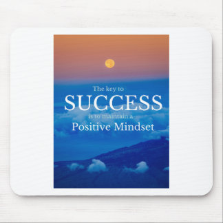 Key to Success Inspirational Quote Mouse Pad