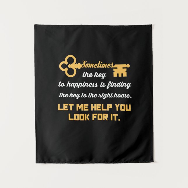 Key To Your New House Tapestry (Front)