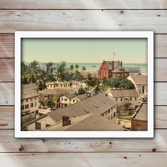 Key West 1900 Historic Colour Photo Poster (Creator Uploaded)