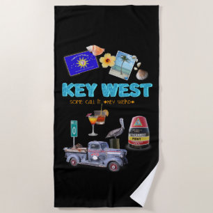 Key West Beach Towel