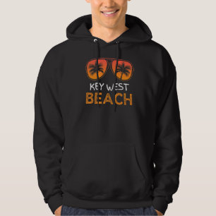 Key West Beach Vintage Retro Summer Family Vacatio Hoodie
