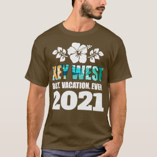 Key West Best Vacation Ever 2021 Souvenir Gift T-Shirt