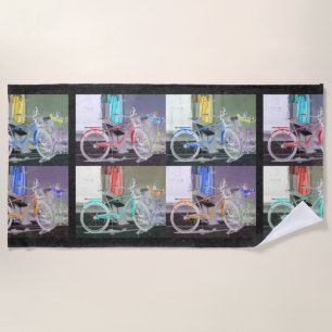 Key West Bicycle Beach Towel