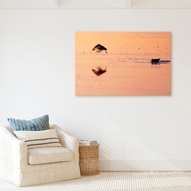 Key West Birds Flying Sunset Florida Keys Canvas Print (Creator Uploaded)