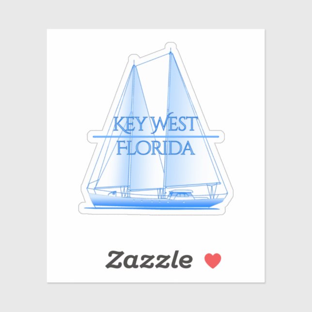 Key West Coastal Nautical Sailing Sailor (Sheet)