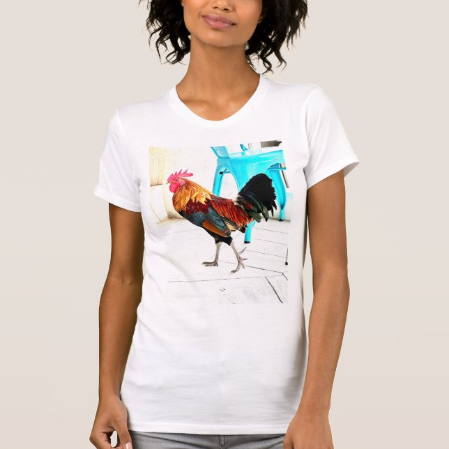 Key West Cock-a-doodle-doo T-Shirt (Front)