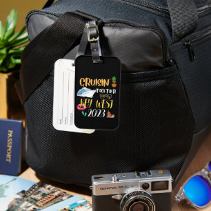 key west Cruise 2025 Family Friends Group Travel Luggage Tag