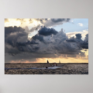 Key West Fishing Boat, Florida Poster