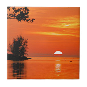 Key West, FL Sunset Tile