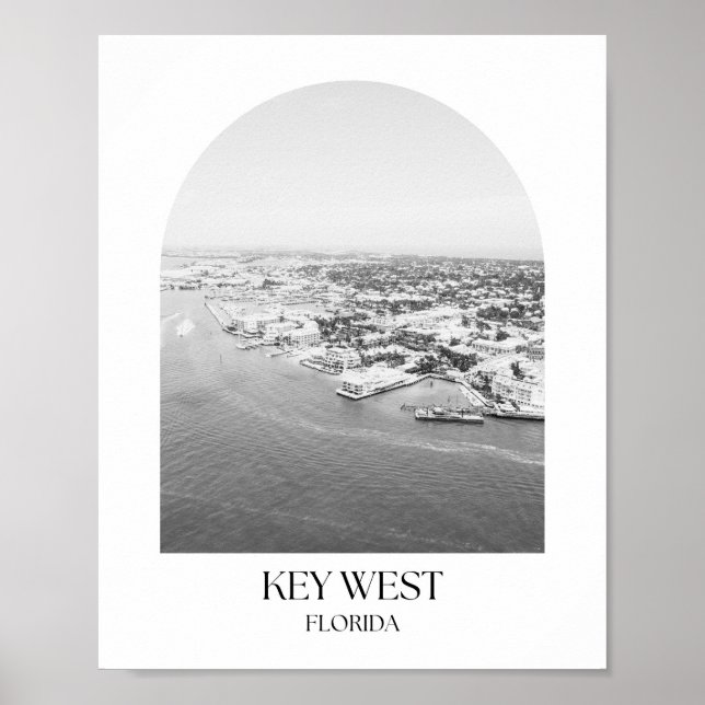 Key West Florida Arch Photo Print (Front)