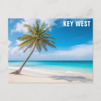 Key West Florida Beach Ocean Palm Tree Travel