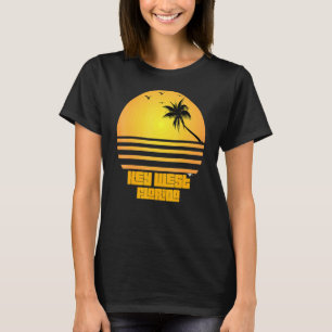 Key West Florida Beach Retro Vintage Surf Souvenir T-Shirt