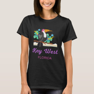 Key West Florida Beach Toucan T-Shirt