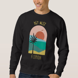 Key West Florida Boho Vintage Vacation Souvenir Sweatshirt