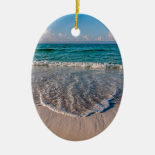 key west florida ceramic tree decoration