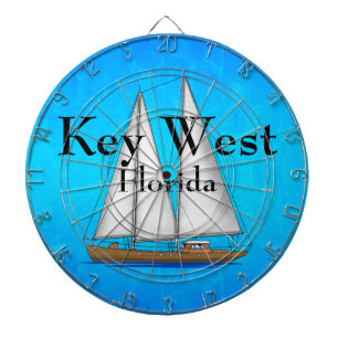 Key West Florida Dartboard