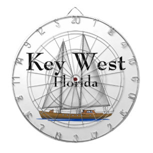 Key West Florida Dartboard