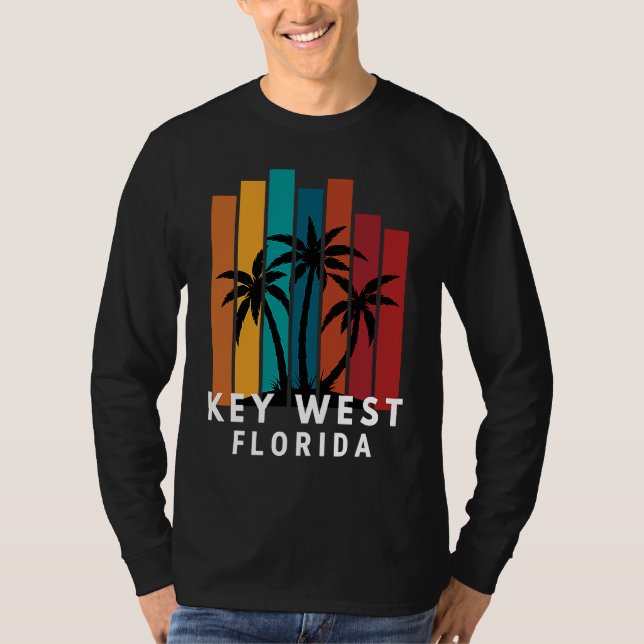 Key West Florida Family Vacation Beach Tropical T-Shirt (Front)