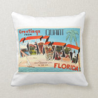 Key West Florida FL Old Vintage Travel Souvenir