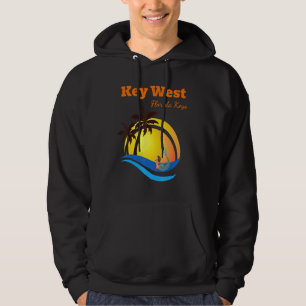 Key West Florida Keys Tropical Mermaid Vacation So Hoodie