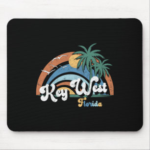 Key West Florida Miami Vibes Beach Sunshine State Mouse Pad
