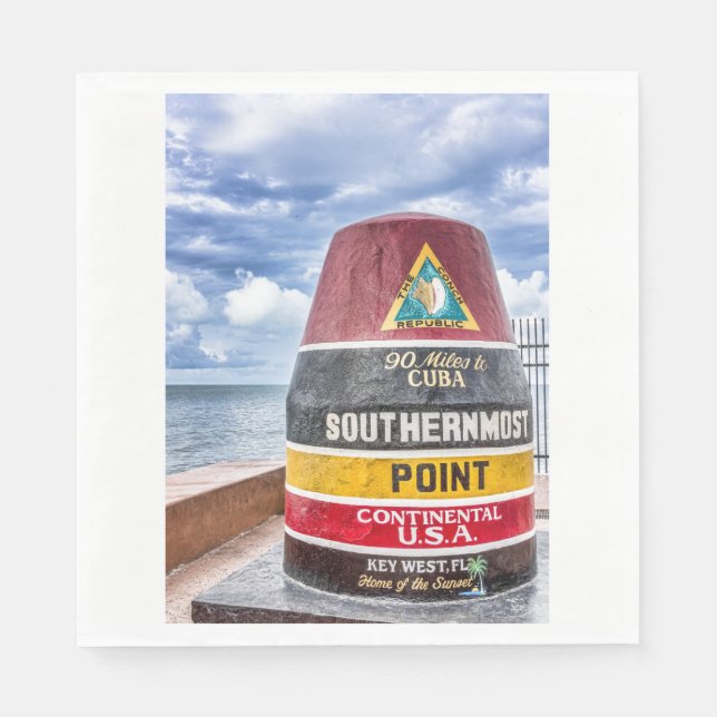 Key West Florida Napkins (Front)